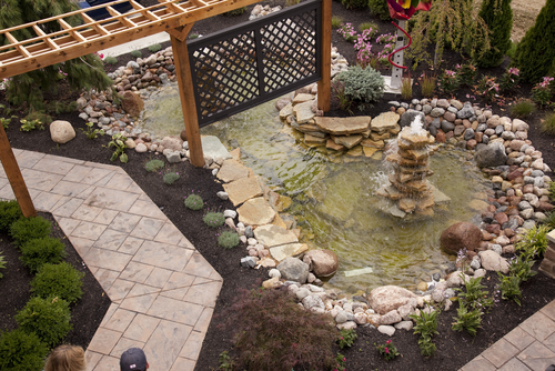 water features backyard visionary landscaping
